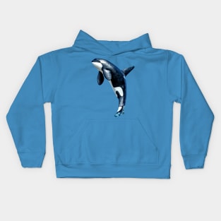 Orca Statue Kids Hoodie